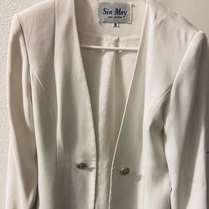 White Blazer